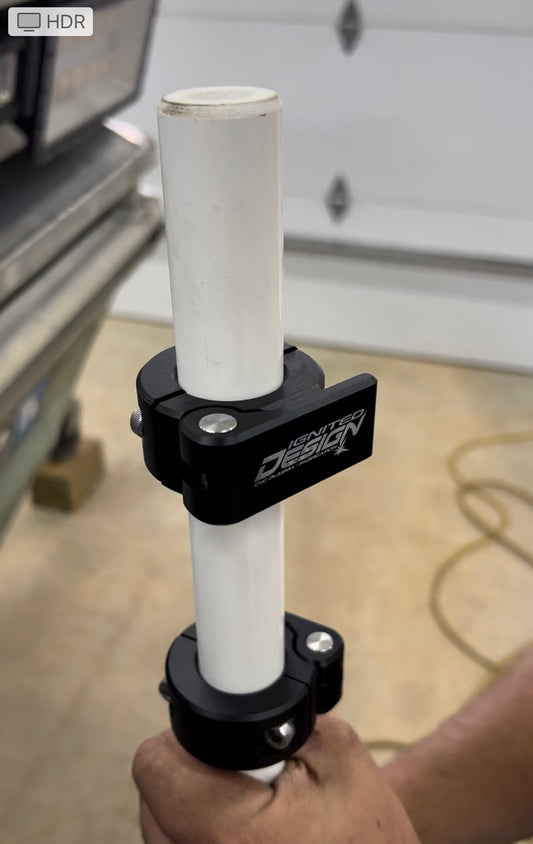Klamp depth collar.
